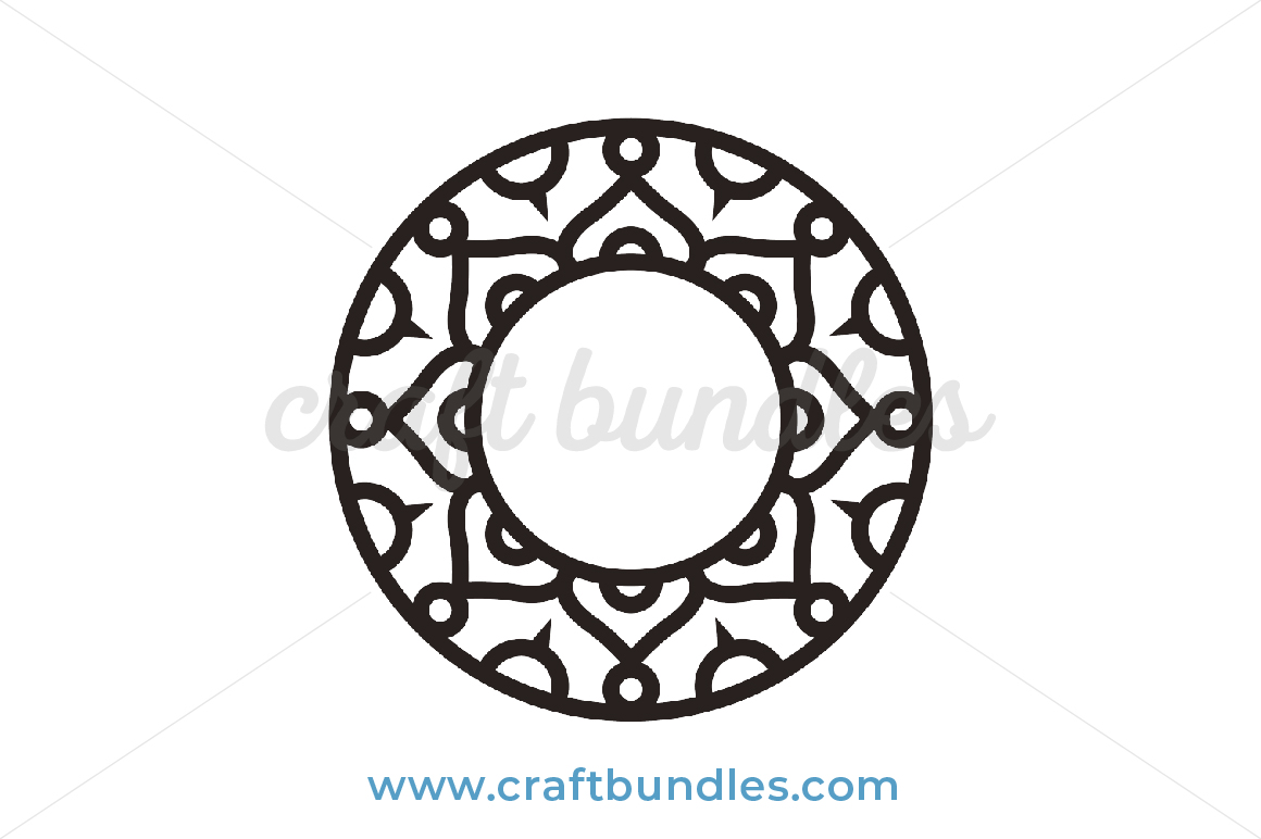 Download Circular Mandala SVG Cut File - CraftBundles