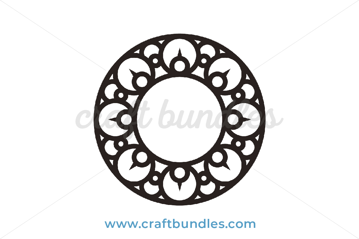 Download Circular Mandala SVG Cut File - CraftBundles