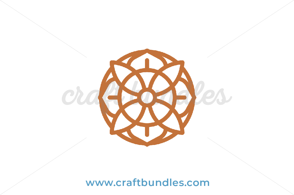 Download Decorative Mandala SVG Cut File - CraftBundles