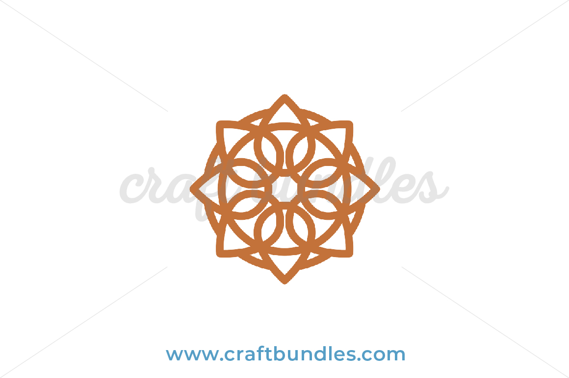 Download Decorative Mandala SVG Cut File - CraftBundles