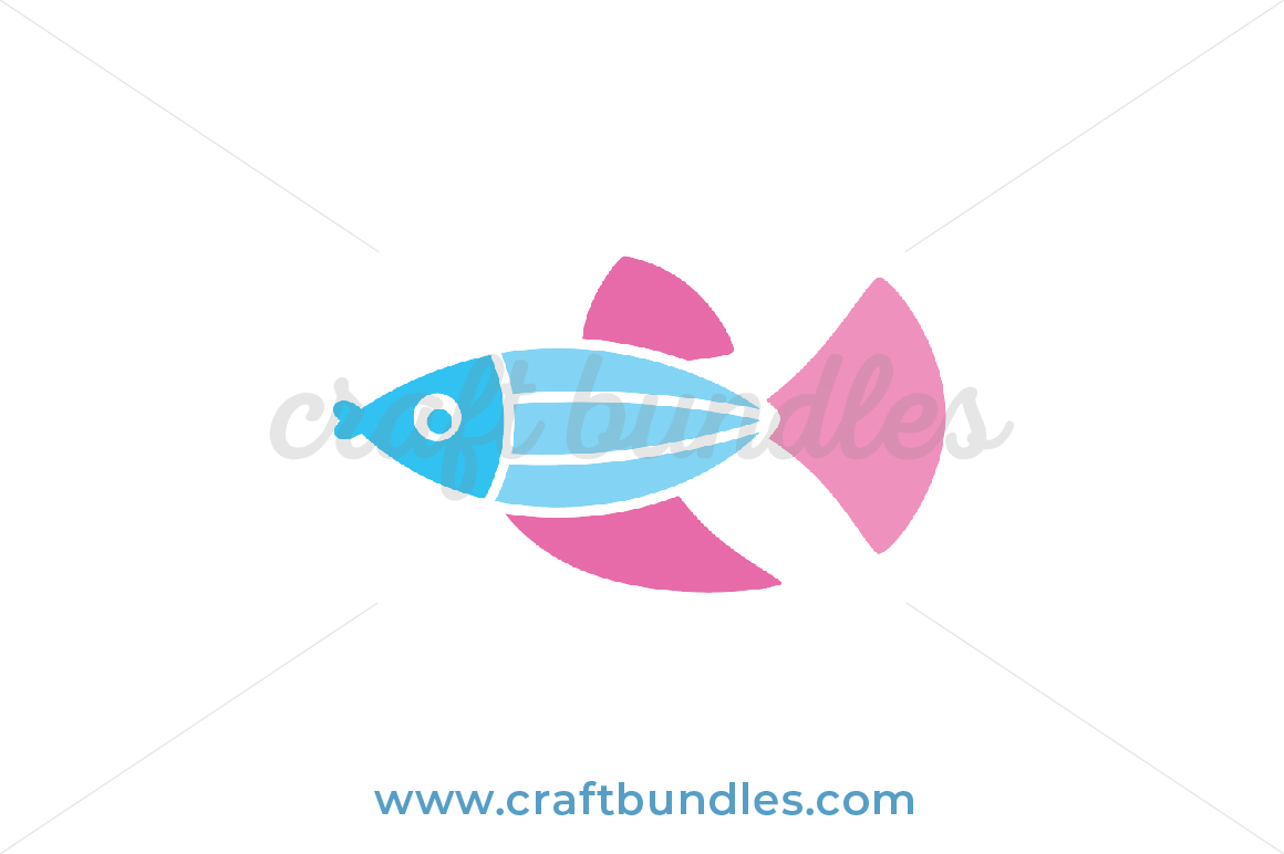 Fish SVG Cut File - CraftBundles