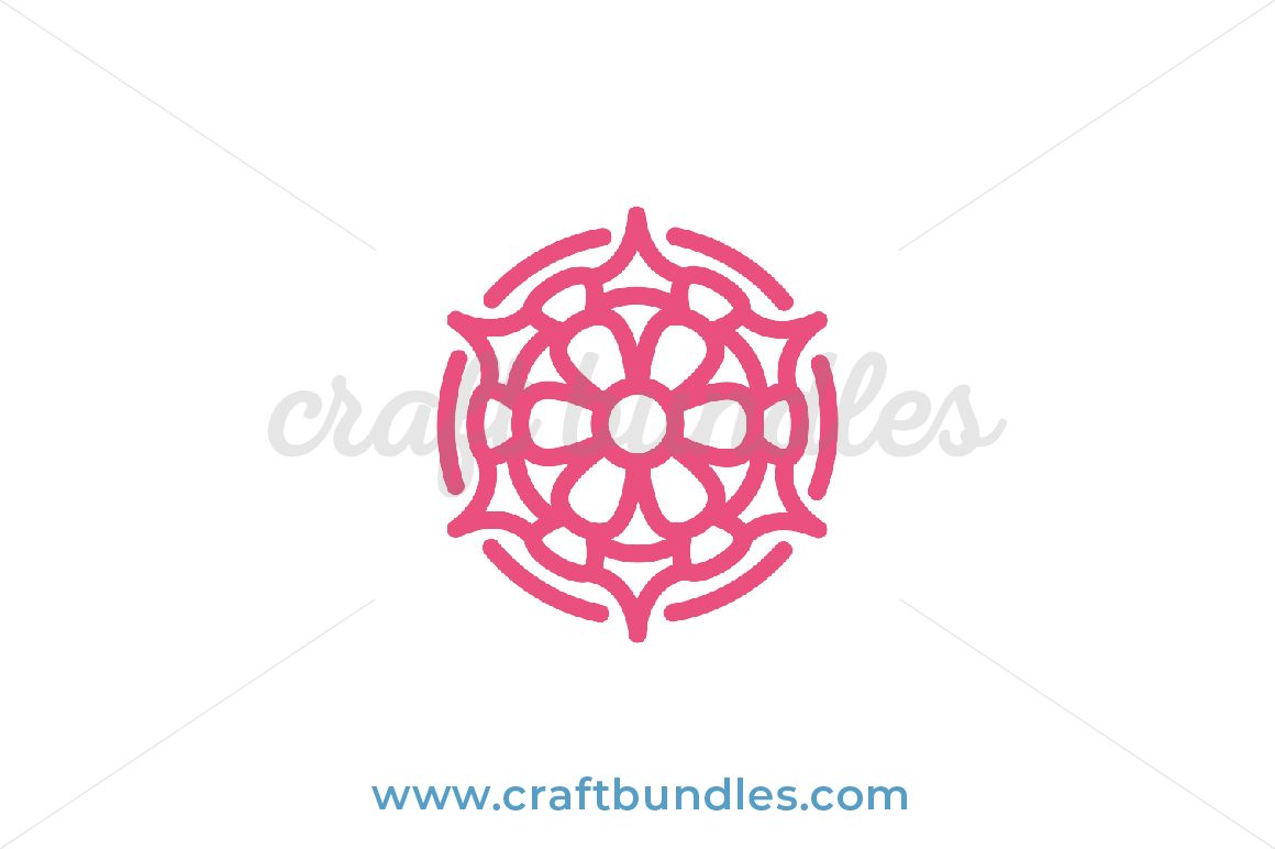 Download Mandala Design SVG Cut File - CraftBundles