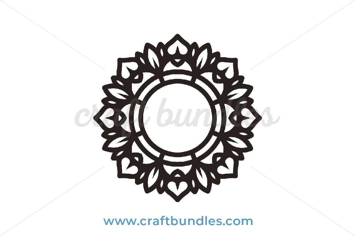 Mandala SVG Cut File - CraftBundles