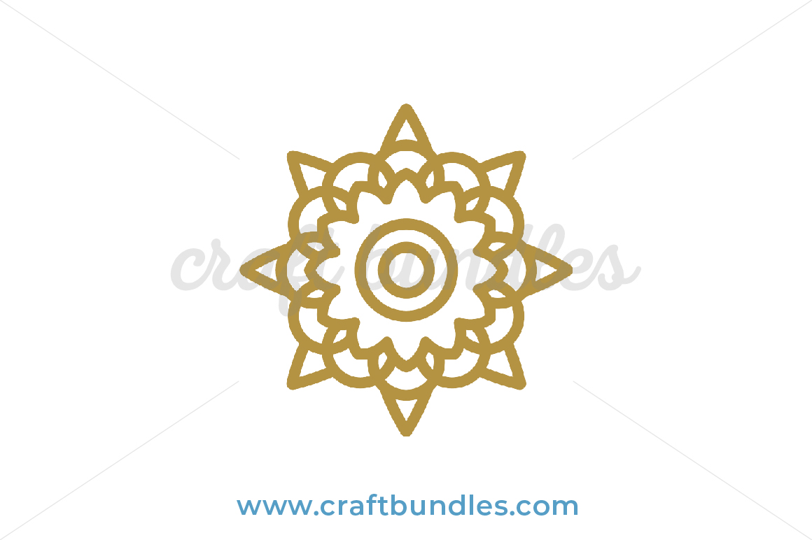 Download Mandala SVG Cut File - CraftBundles