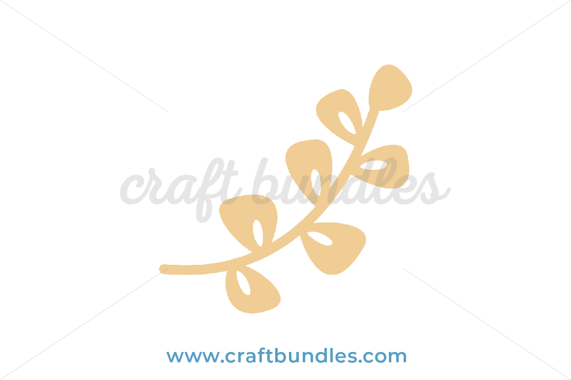 Plant Stem SVG Cut File - CraftBundles