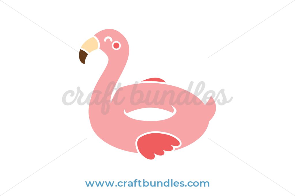 Download Flamingo Float SVG Cut File - CraftBundles