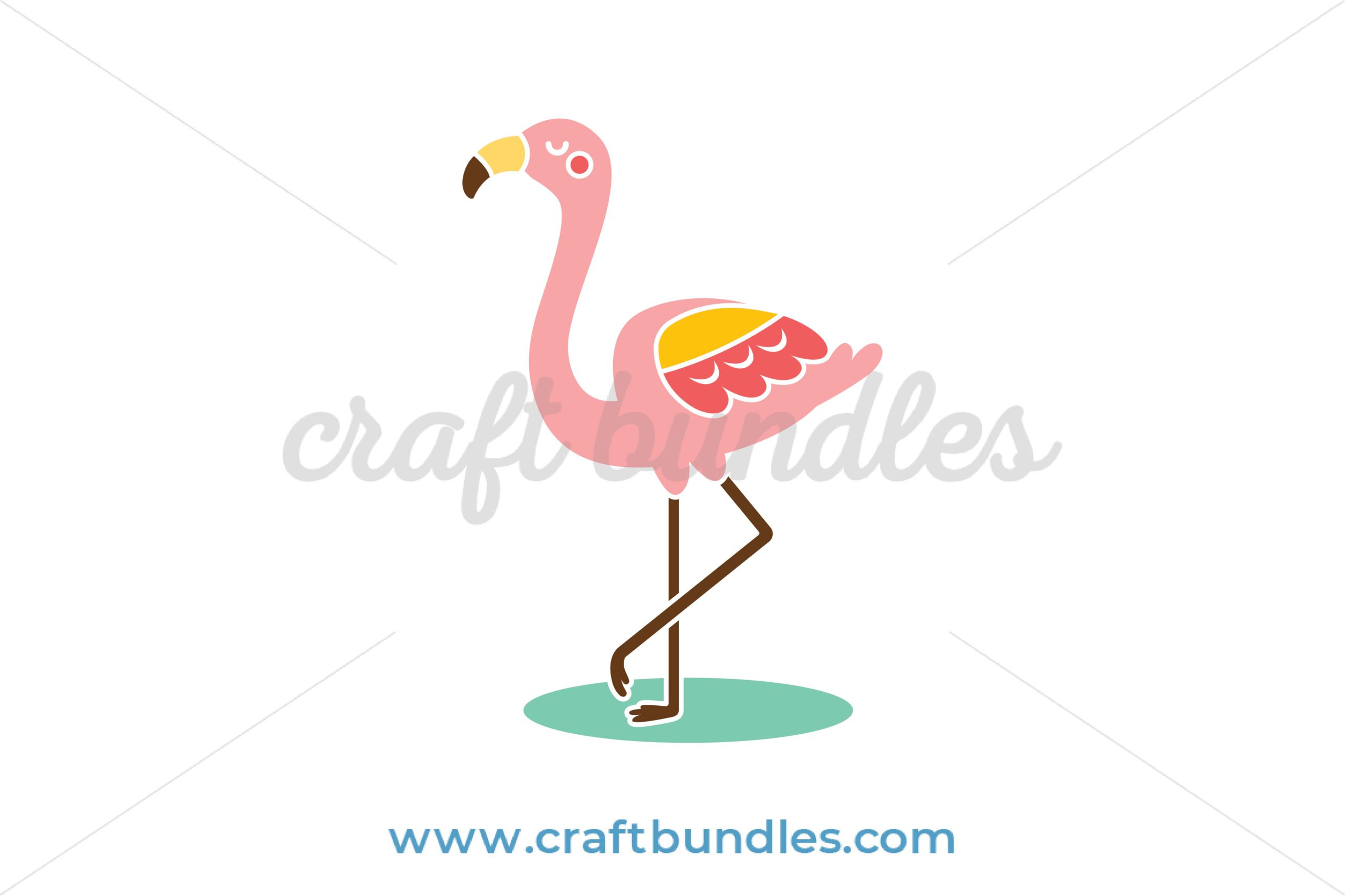 Download Flamingo SVG Cut File - CraftBundles