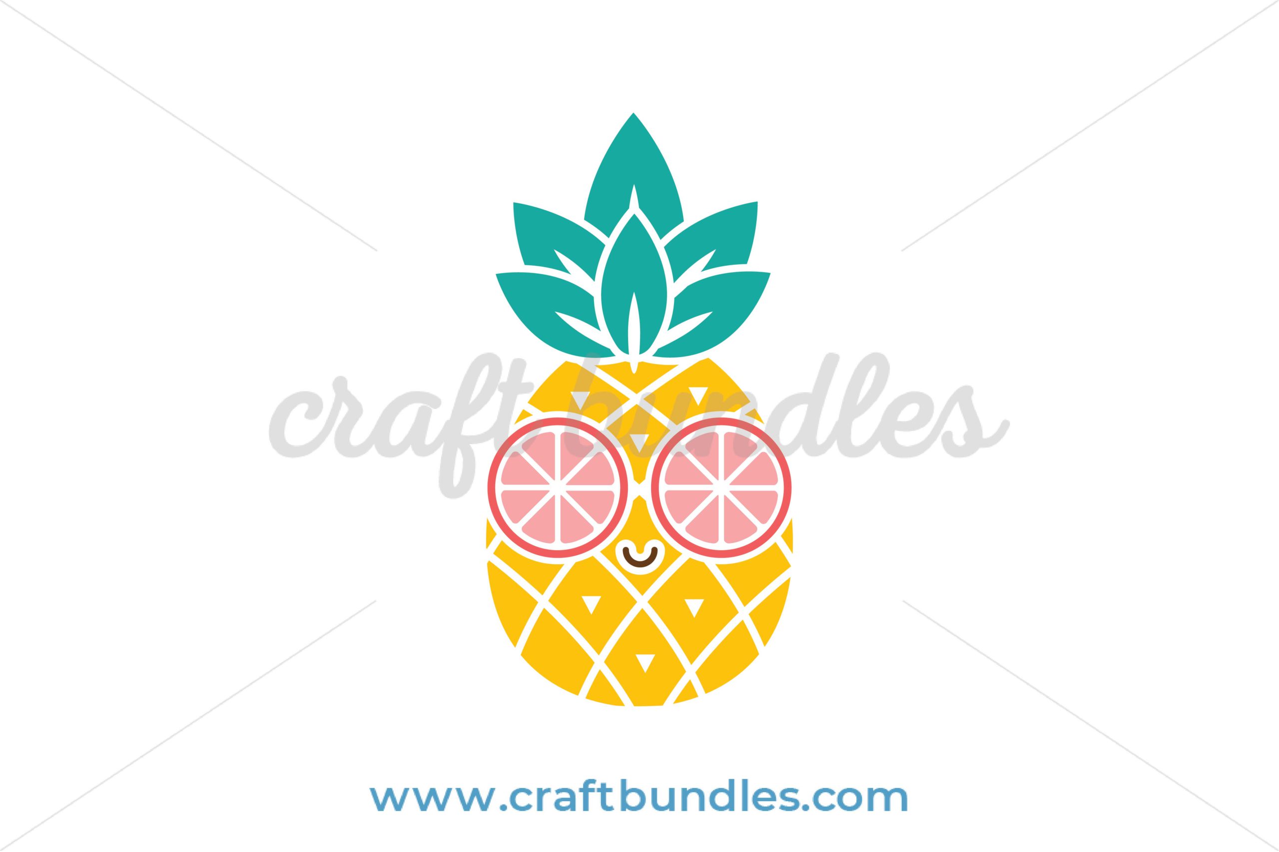 Download Pineapple Lemon Svg Cut File Craftbundles