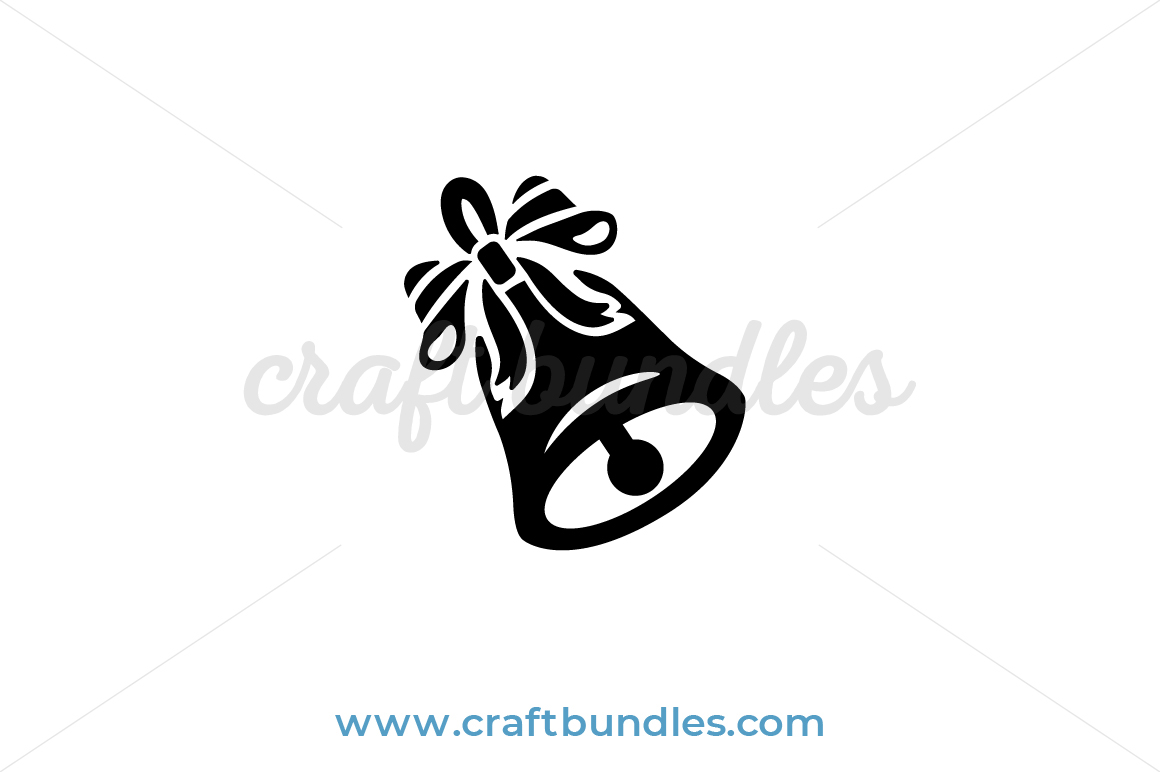 Christmas Bell SVG Cut File - CraftBundles