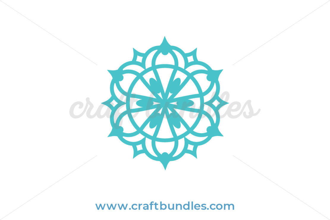 Mandala Element SVG Cut File - CraftBundles