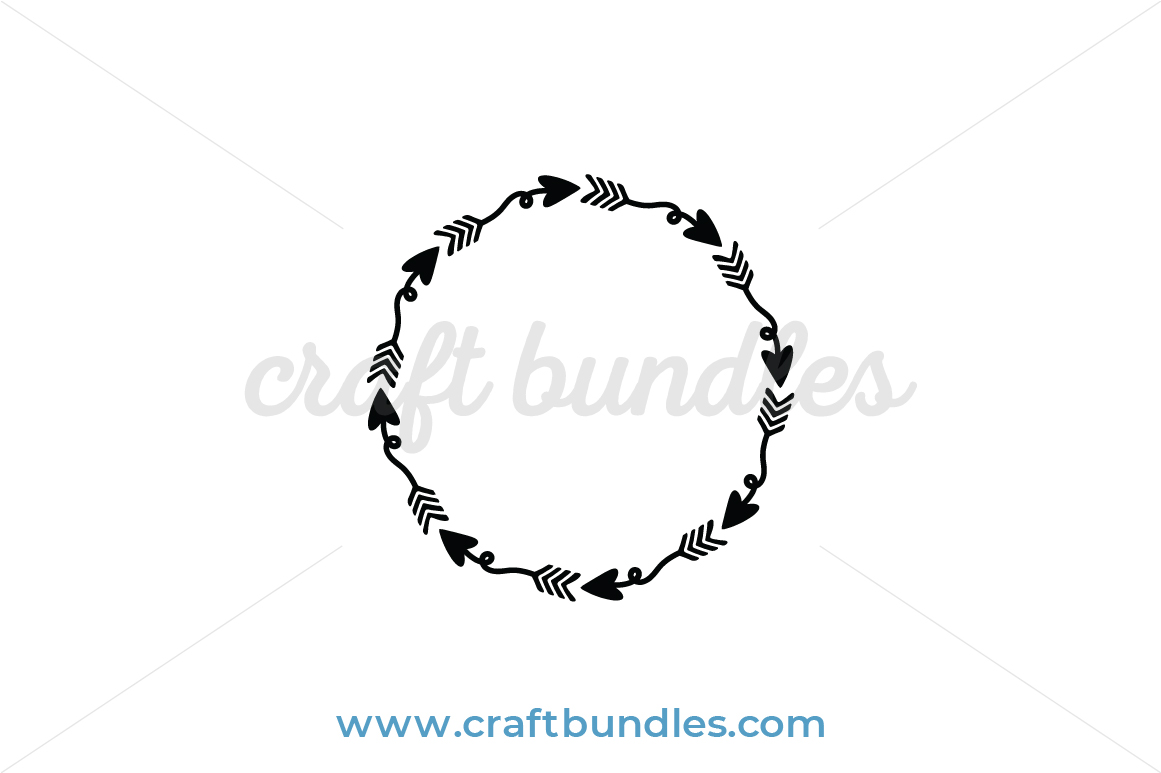 Download Arrows Border SVG Cut File - CraftBundles