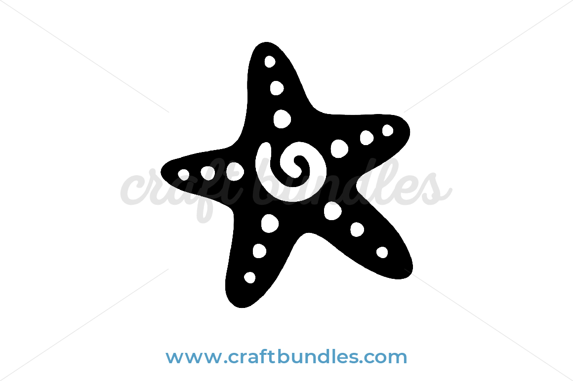 Starfish SVG Cut File - CraftBundles