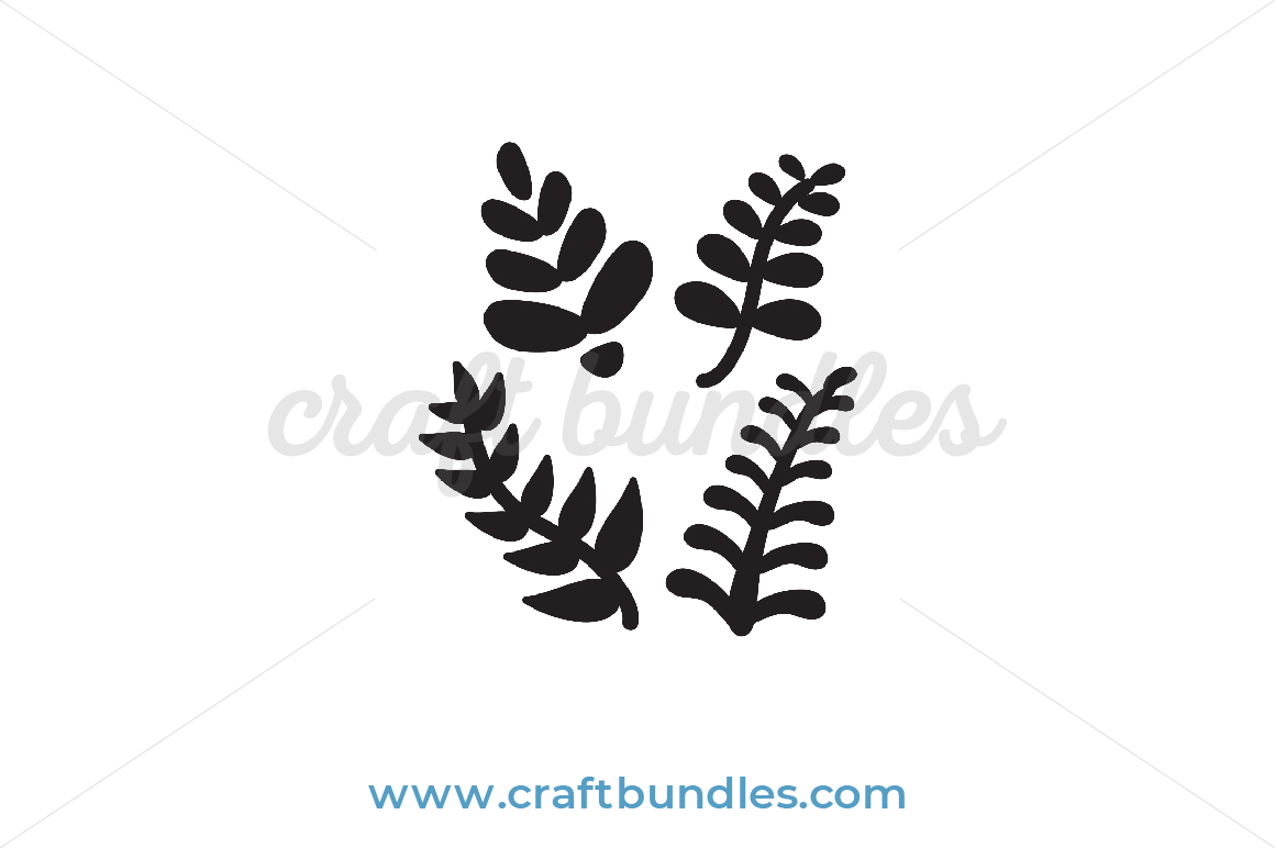Leaves SVG Cut File - CraftBundles
