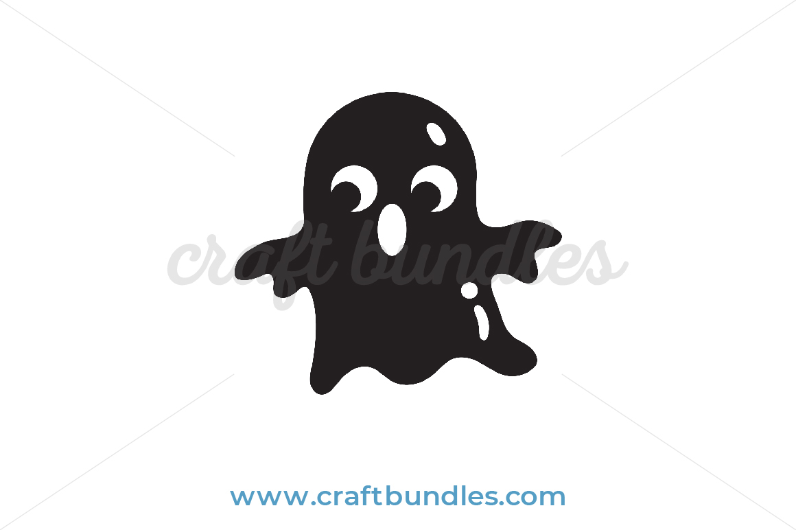 Download Cute Ghost SVG Cut File - CraftBundles