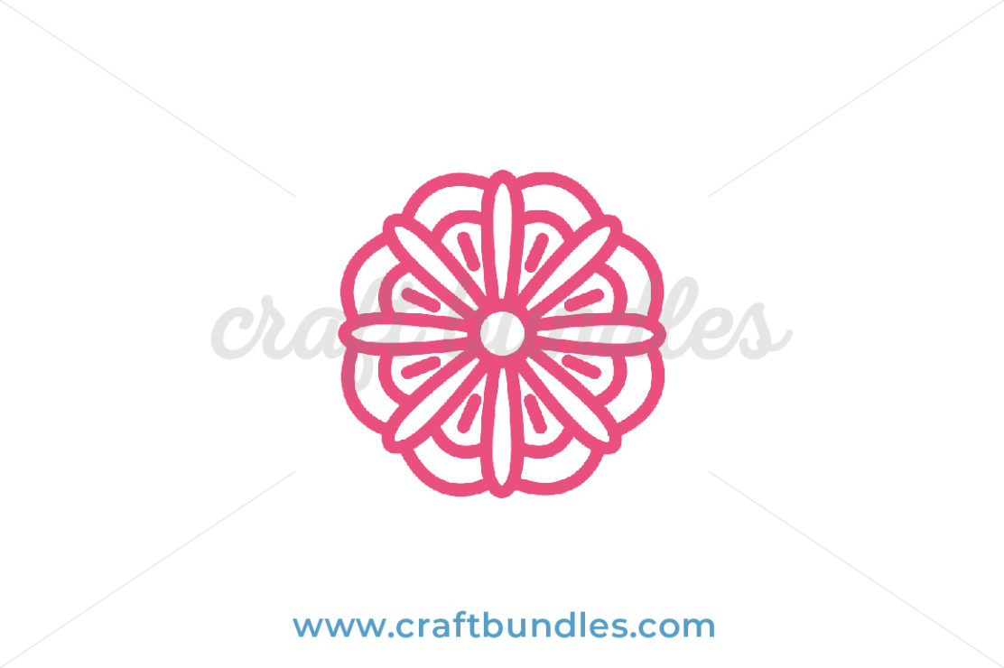 Mandala Design SVG Cut File - CraftBundles