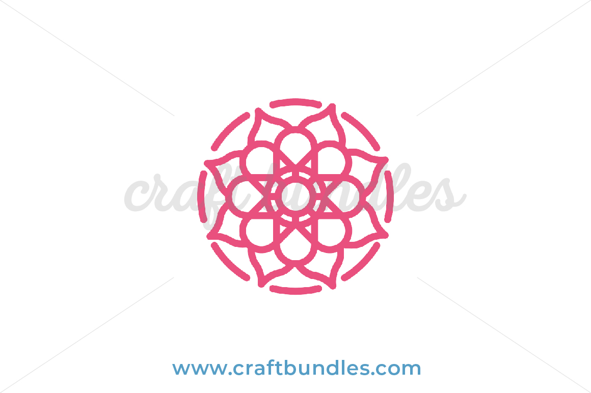 Mandala Design SVG Cut File - CraftBundles