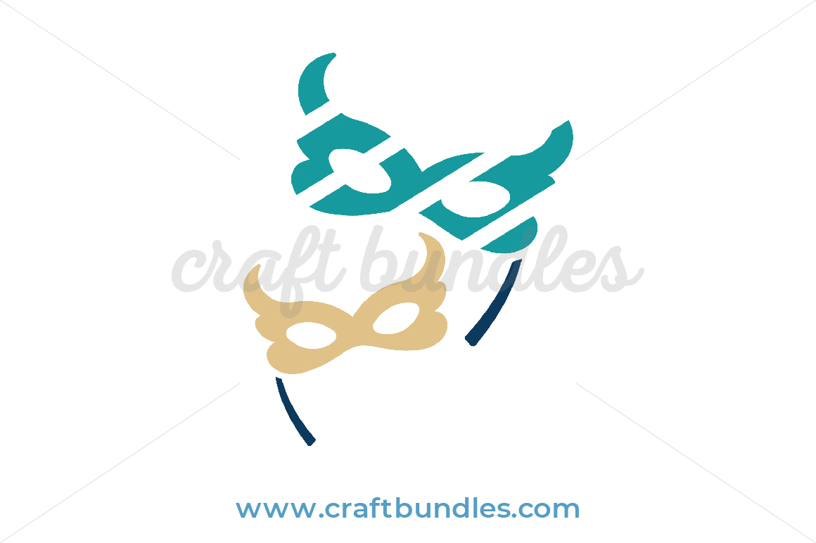 Masquerade Mask Svg Cut File Craftbundles