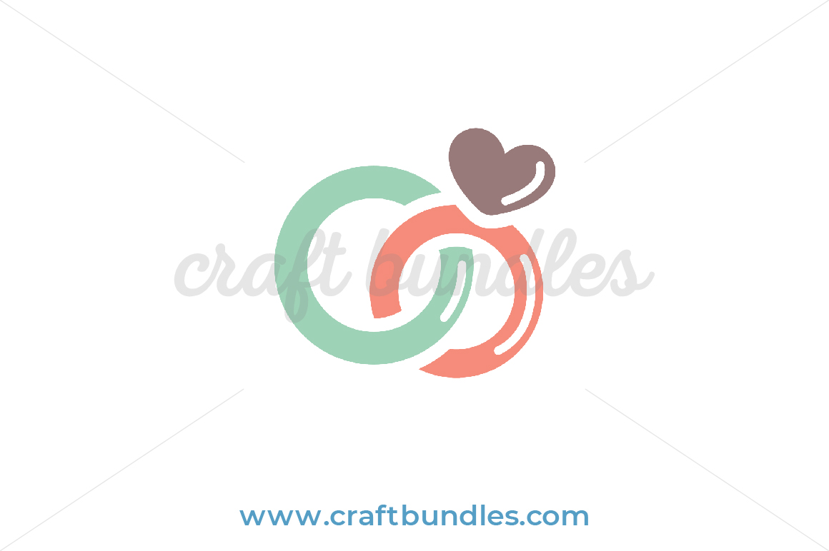 Download Wedding Rings SVG Cut file - CraftBundles