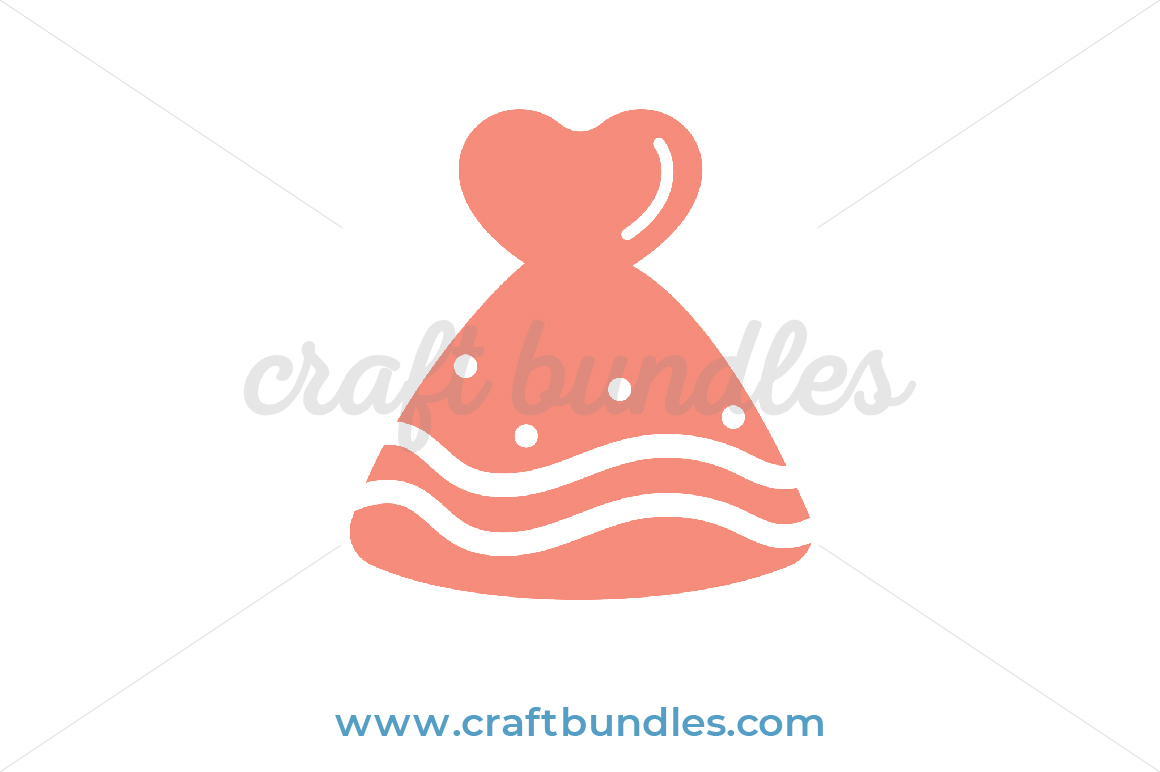 Download Wedding Gown Svg Cut File Craftbundles