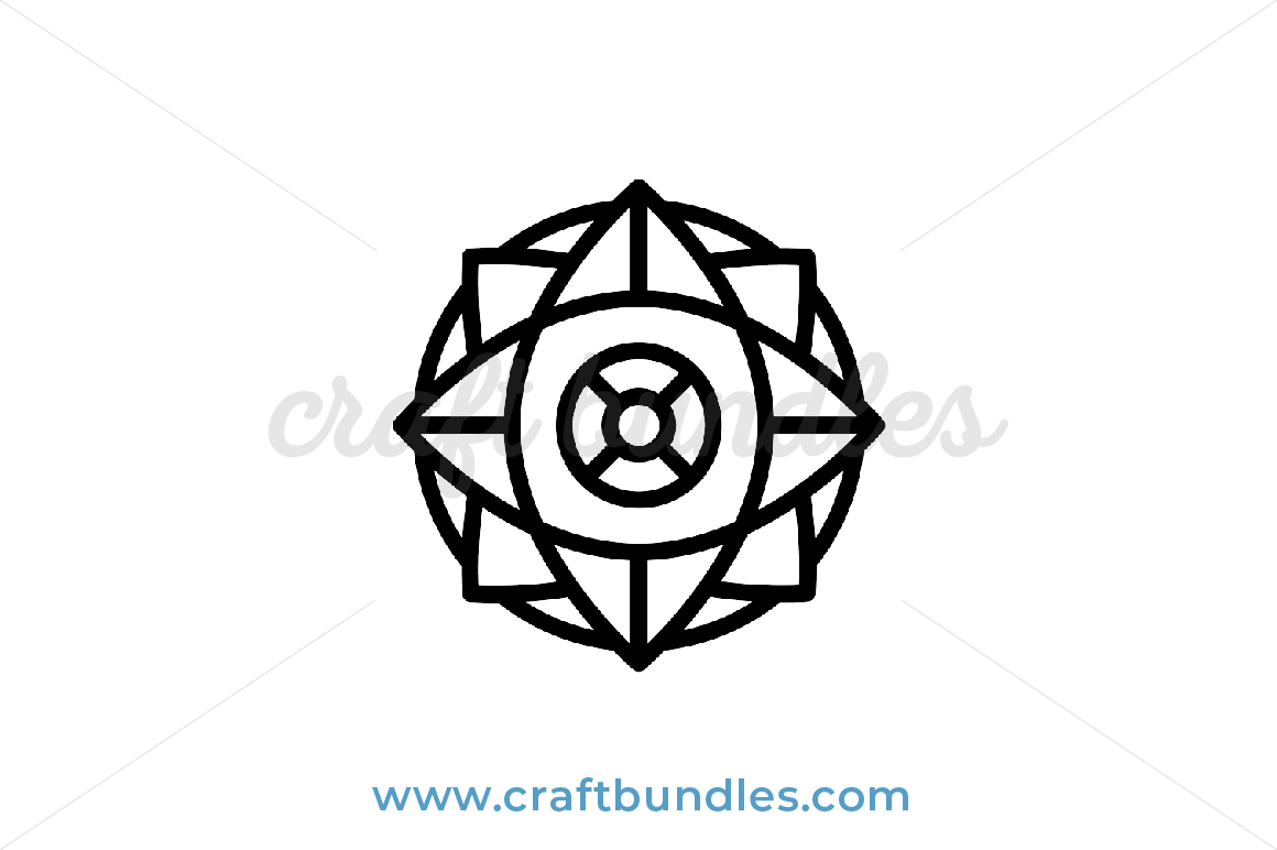 Download Intricate Mandala SVG Cut File - CraftBundles