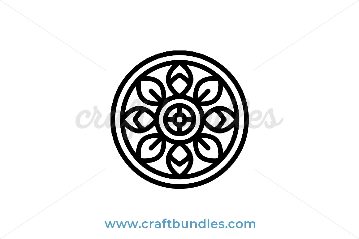Intricate Mandala SVG Cut File - CraftBundles