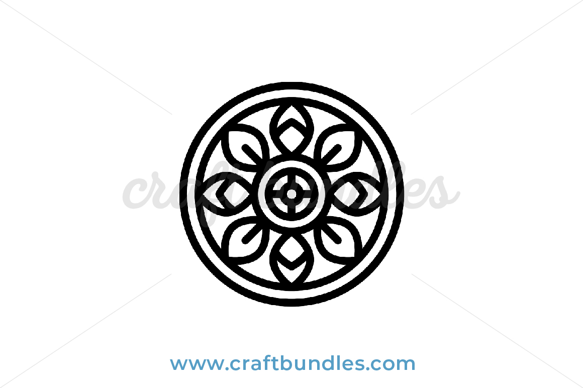 Download Intricate Mandala SVG Cut File - CraftBundles