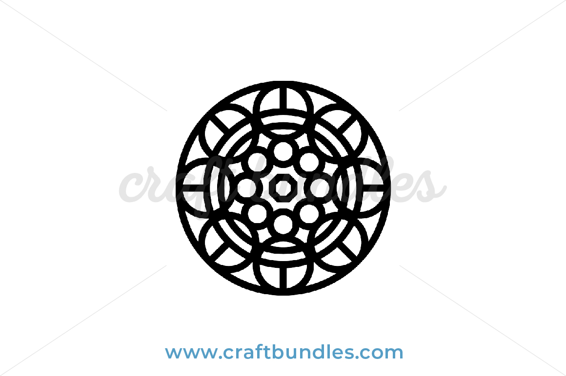 Download Intricate Mandala Svg Cut File Craftbundles PSD Mockup Templates