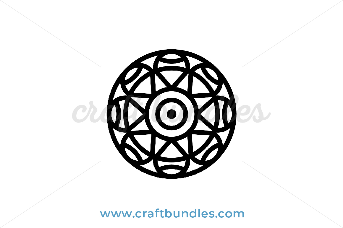 Intricate Mandala SVG Cut File - CraftBundles