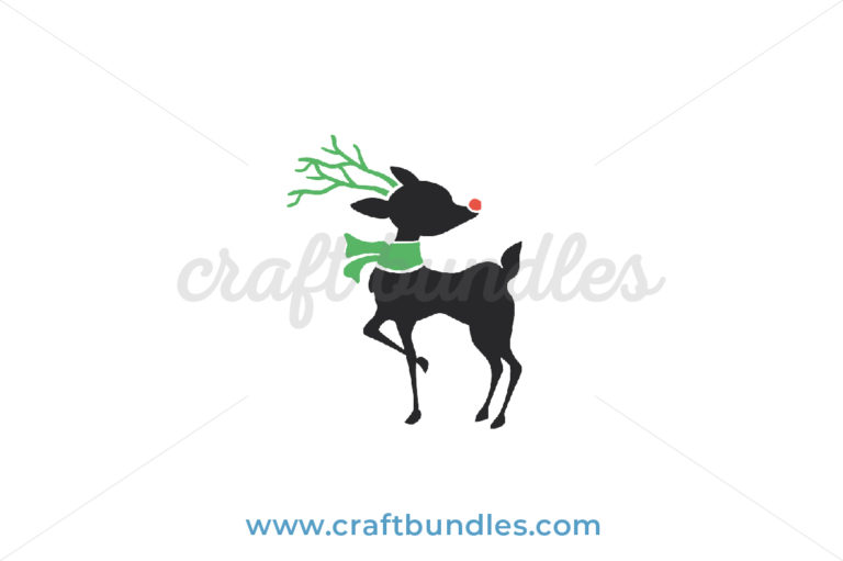 Download Reindeer SVG Cut File - CraftBundles