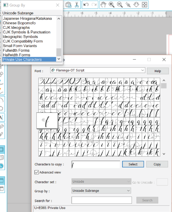 How to access alternate characters in fonts - CraftBundles