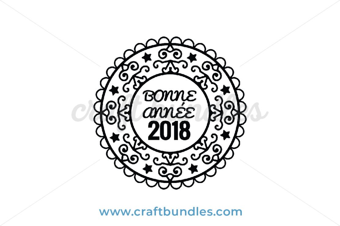 Happy New Year SVG Cut File - CraftBundles