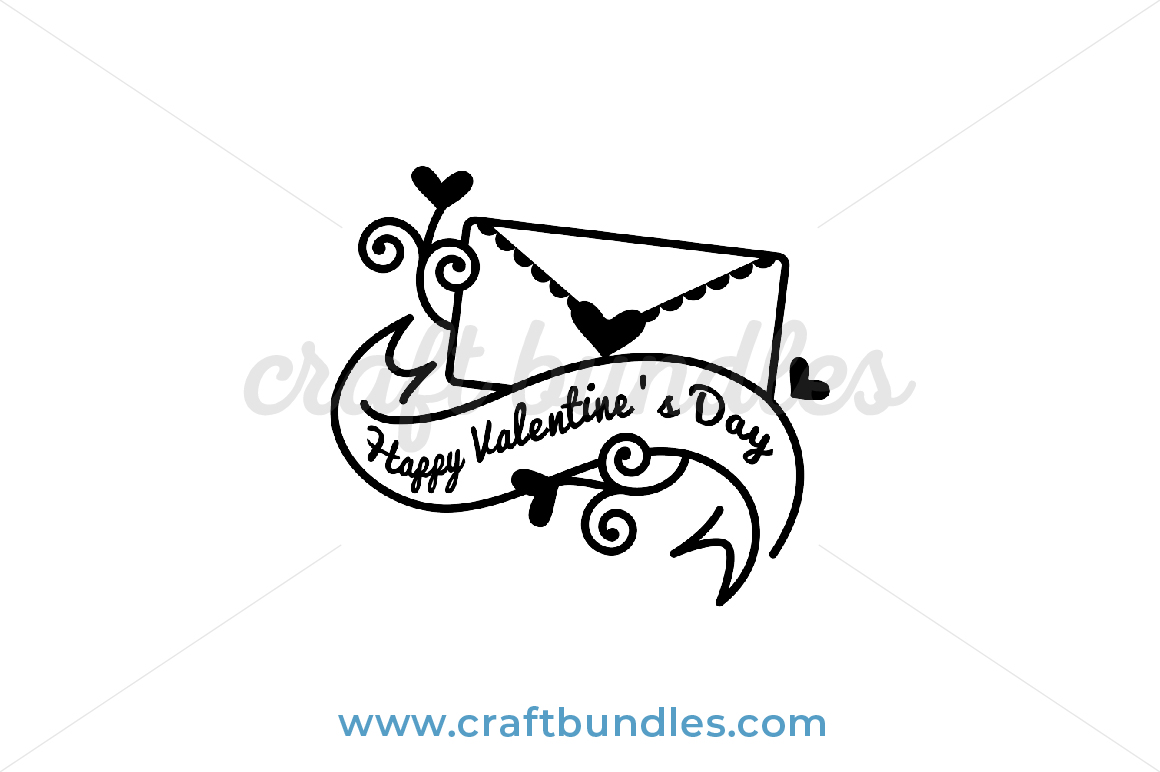 Download Valentine Love Letter SVG Cut File - CraftBundles