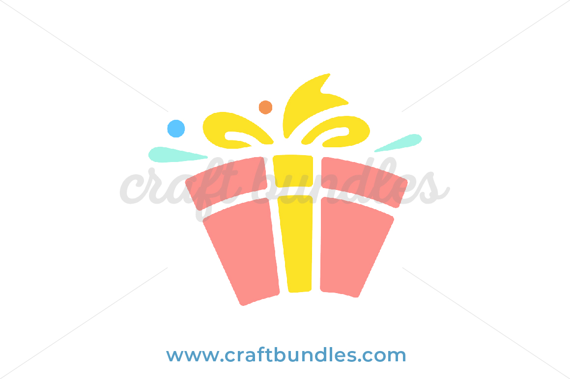 Download Birthday Present Svg Cut File Craftbundles