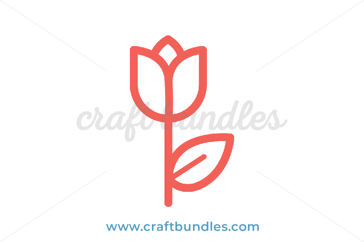 Download Simple Flower Svg Cut File Craftbundles