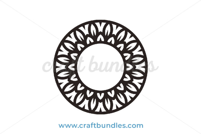 Download Circular Mandala SVG Cut File - CraftBundles