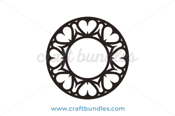 Download Circular Mandala SVG Cut File - CraftBundles