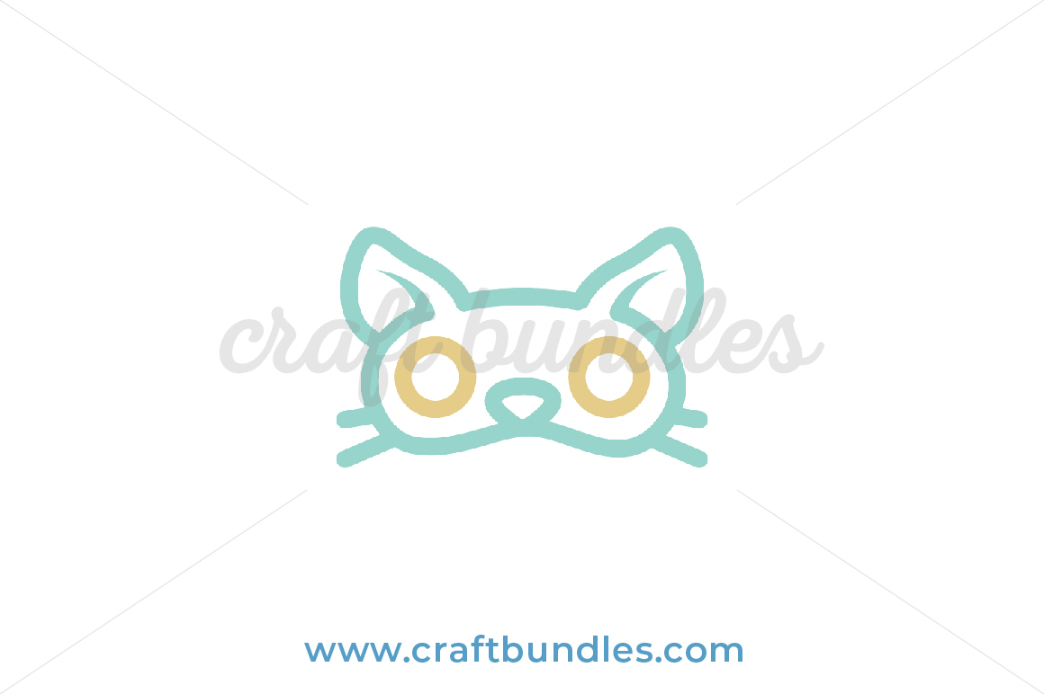 Download Cat Mask Svg Cut File Craftbundles