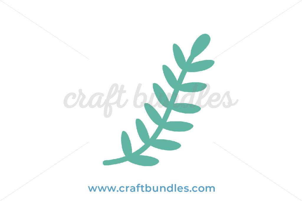 Plant Stem SVG Cut File - CraftBundles