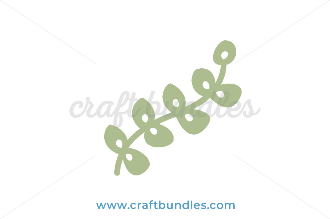 Plant Stem SVG Cut File - CraftBundles