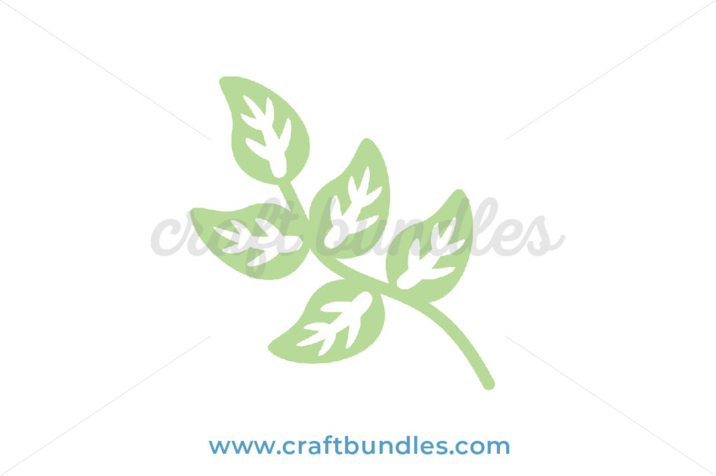 Plant Stem SVG Cut File - CraftBundles