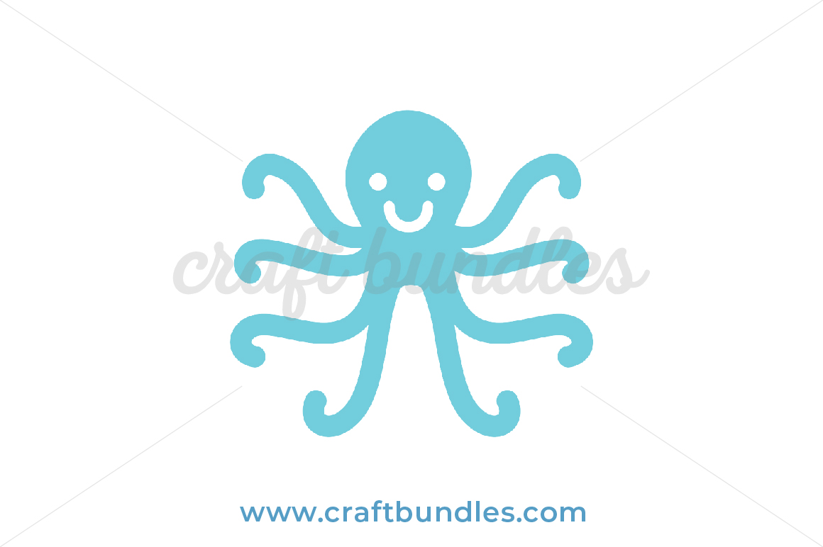 Download Cute Octopus Svg Cut File Craftbundles