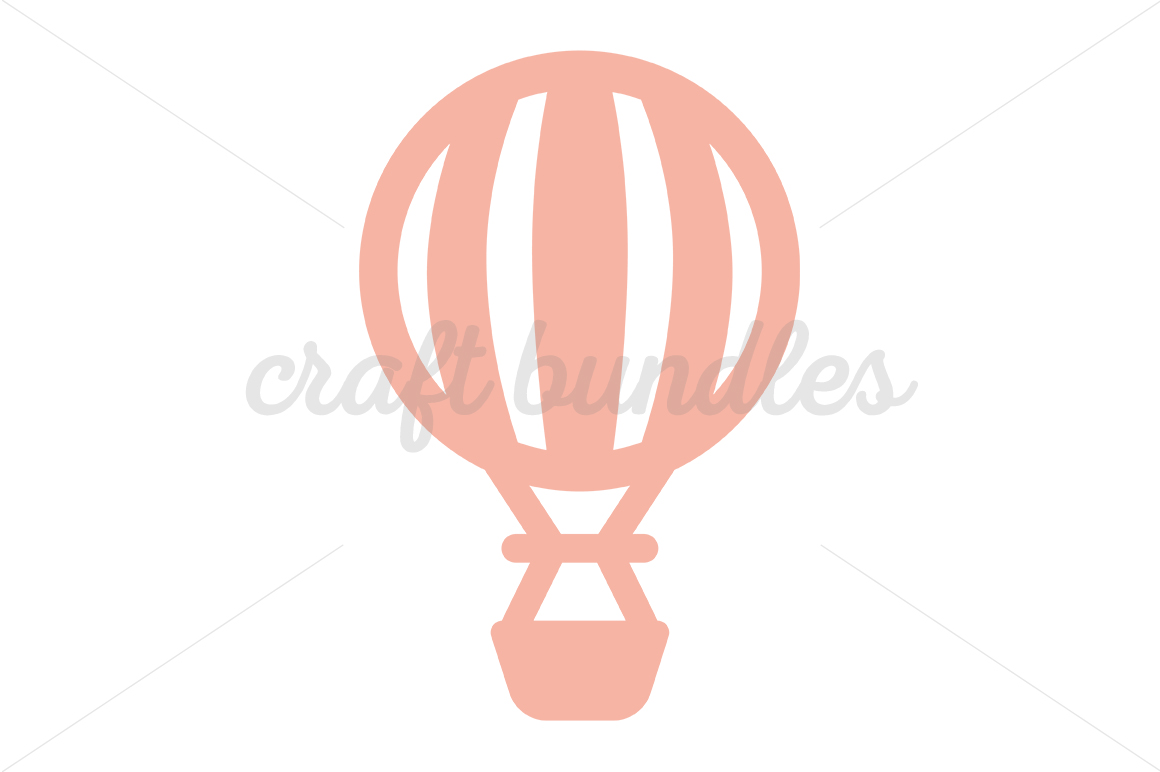 Hot Air Balloon SVG Cut File - CraftBundles