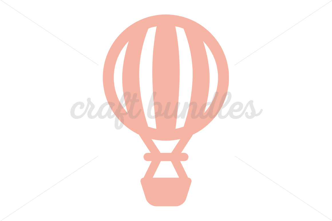 Hot Air Balloon SVG For Cricut