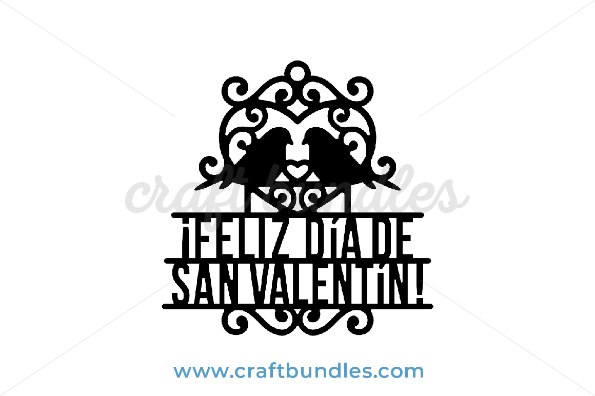 Download Valentine Love Birds SVG Cut File - CraftBundles