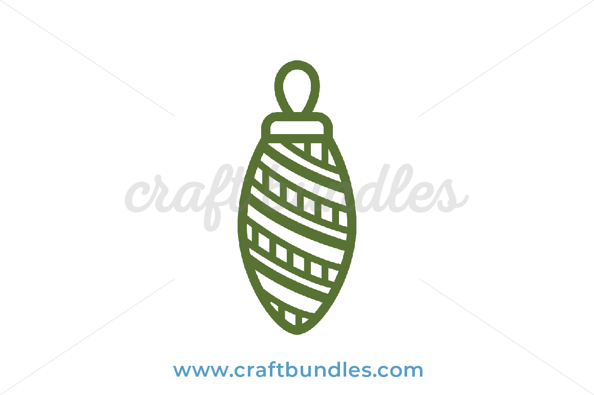 Download Christmas Bauble SVG Cut File - CraftBundles