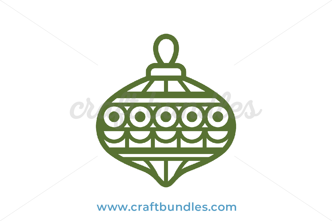 Download Christmas Bauble SVG Cut File - CraftBundles