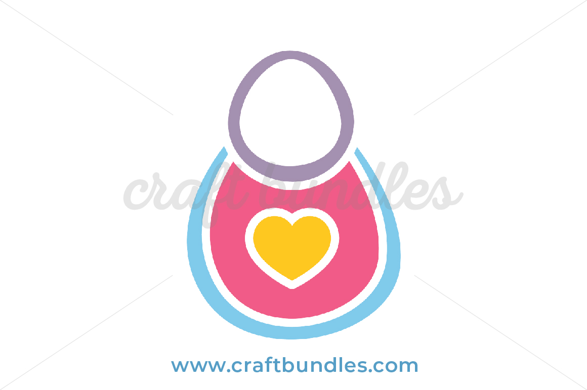 Download Baby Bib Svg Cut File Craftbundles