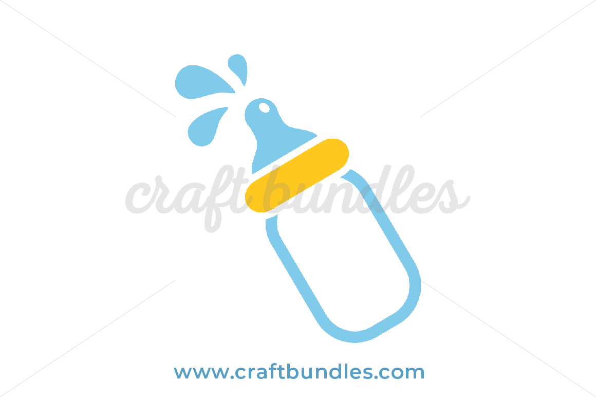 Baby Milk Bottle Svg Cut File Craftbundles