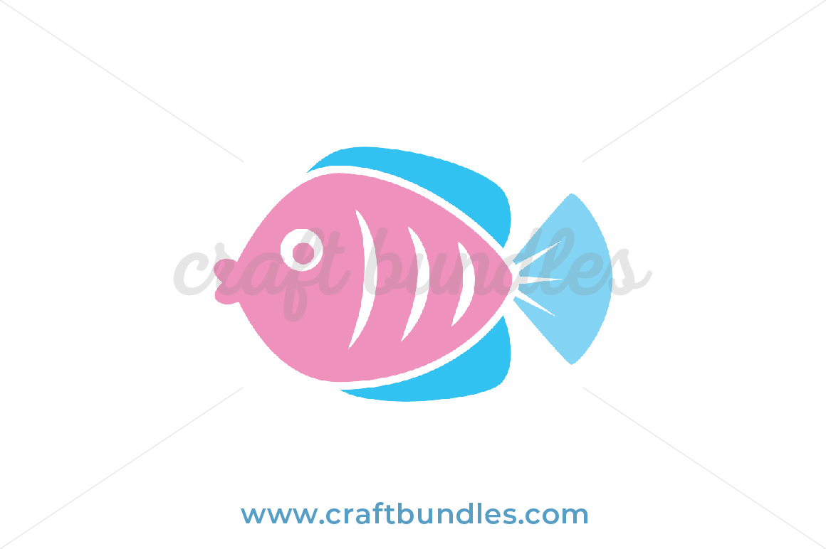 Fish SVG Cut File - CraftBundles