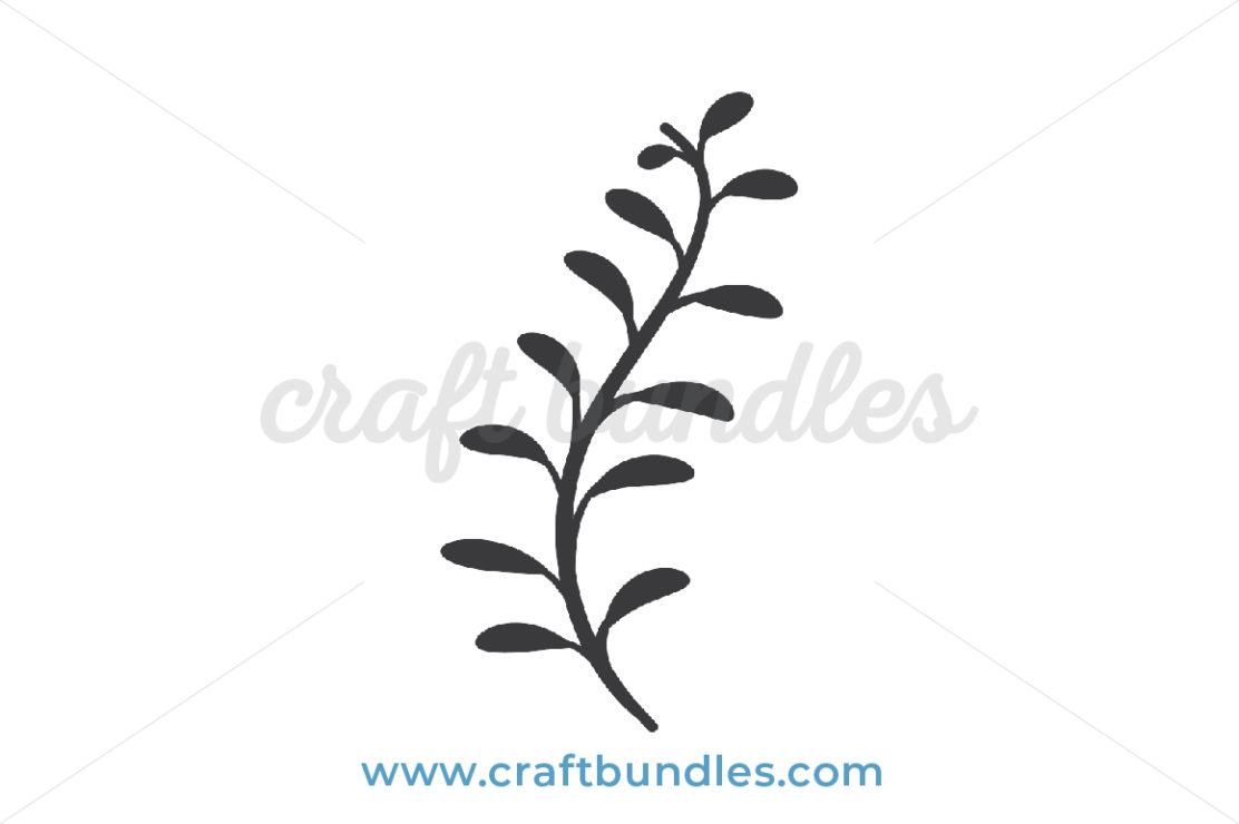 Nature Plant SVG Cut File - CraftBundles